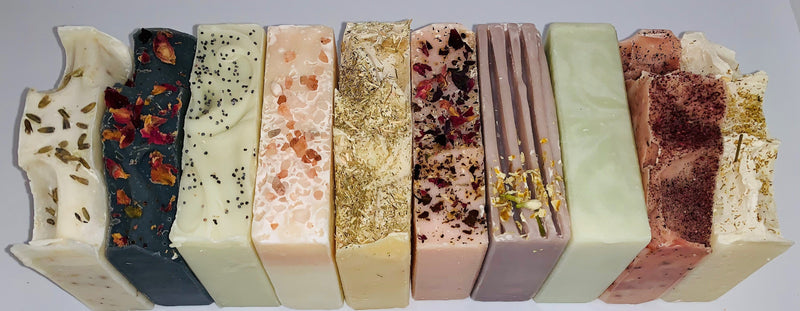 We offer a wide variety of soaps to meet  your needs. Try them all and see which ones you prefer.