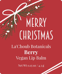 Berry Flavored Lip Balm (Vegan)