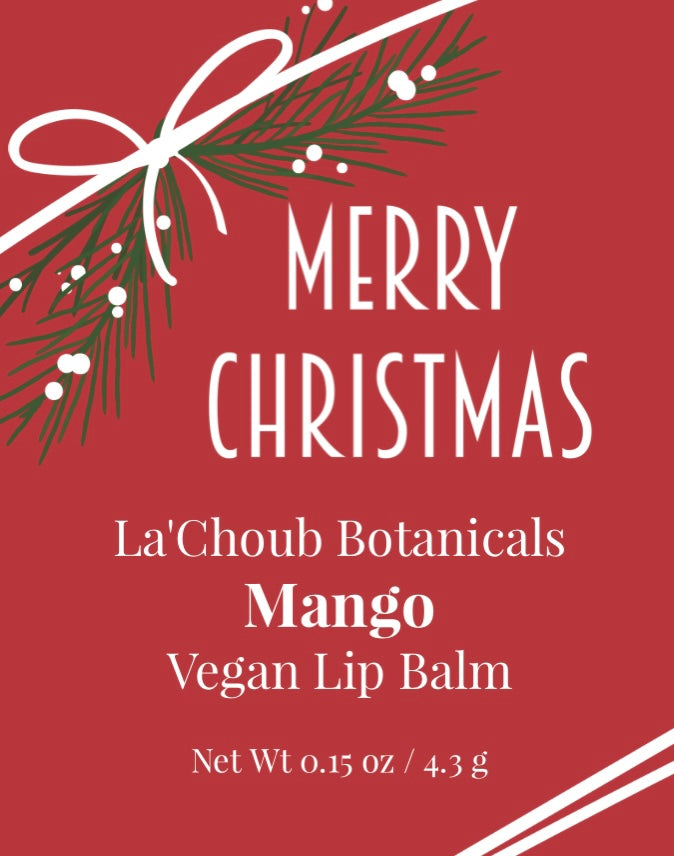 Mango Flavored Lip Balm (Vegan)