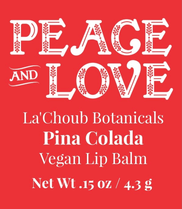 Pina Colada Flavored Lip Balm (Vegan)